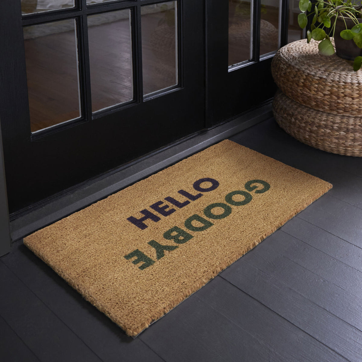 Hello Goodbye Doormat