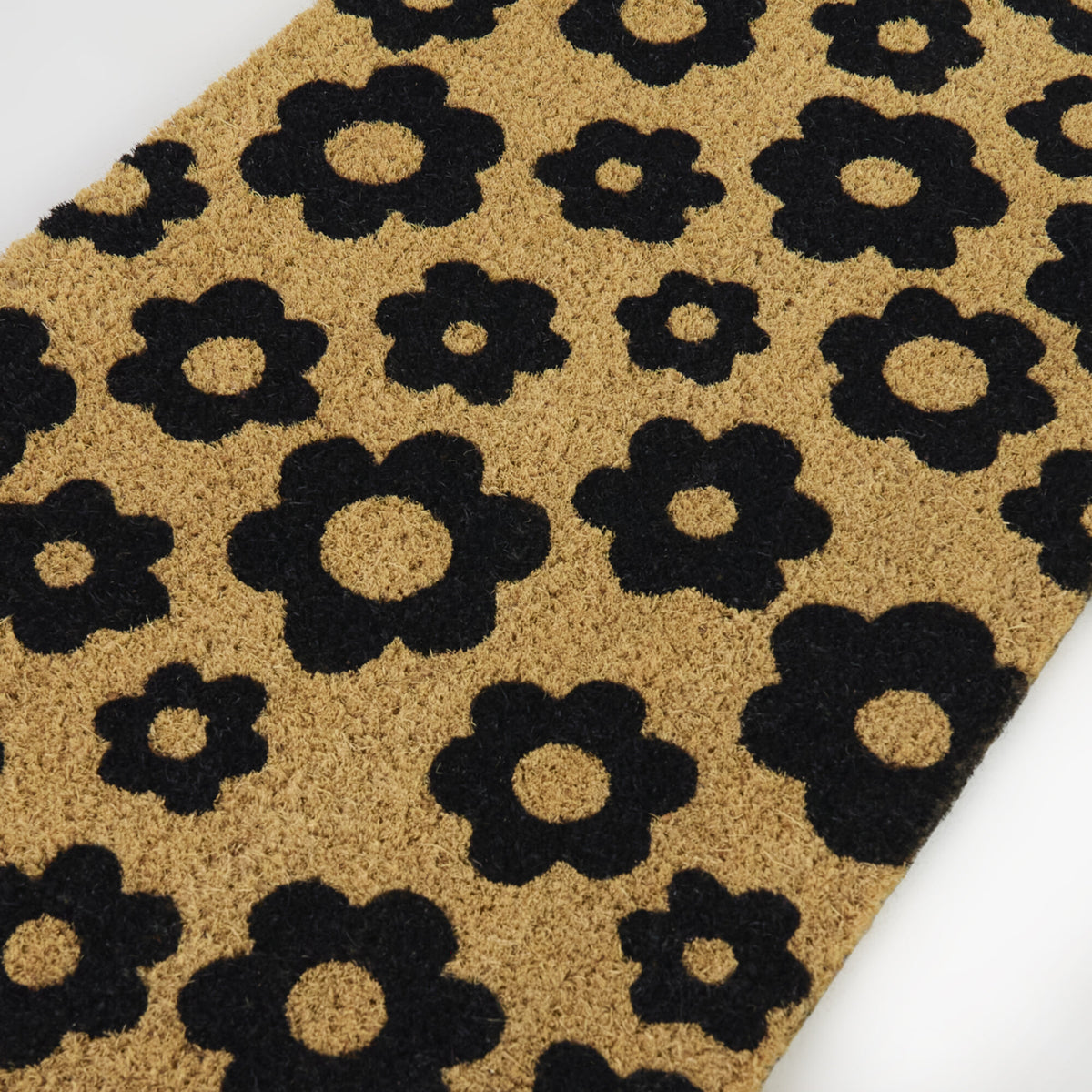 Retro Floral Doormat