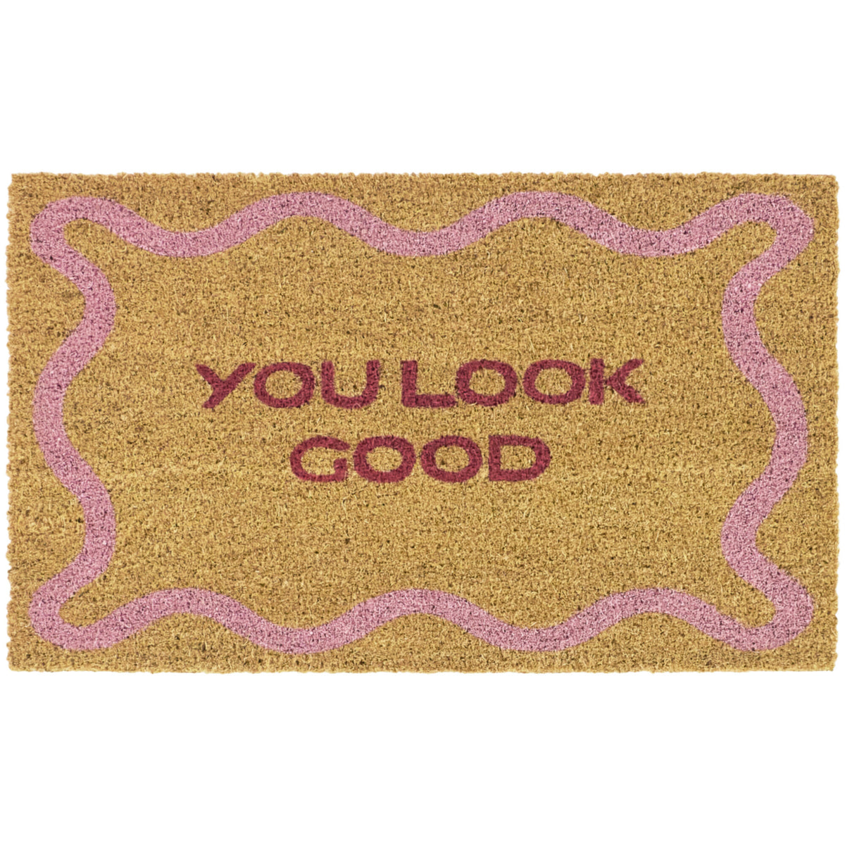 You Look Good Greeting Doormat