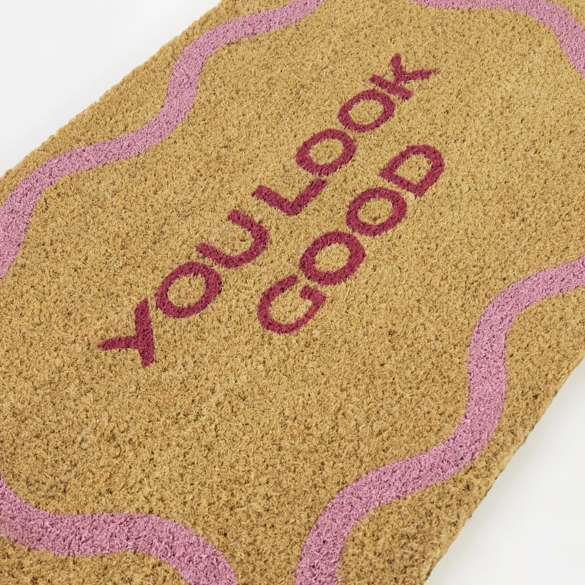 You Look Good Greeting Doormat