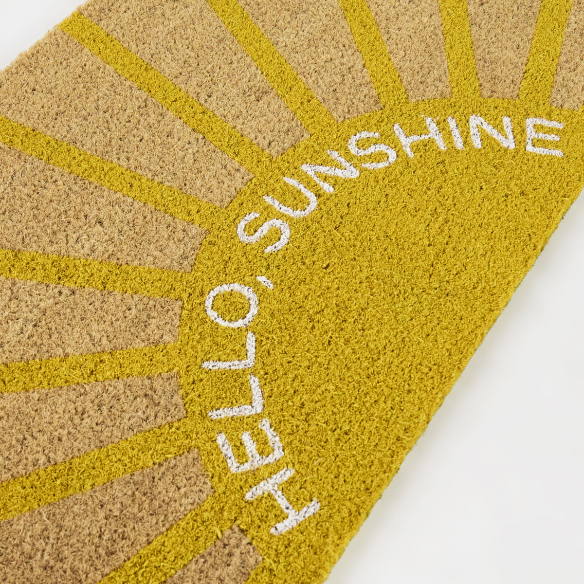 Hello Sunshine Greeting Doormat