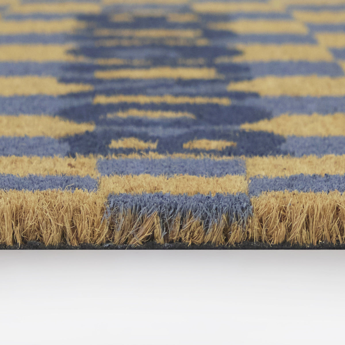 Bonjour Checkerboard Doormat