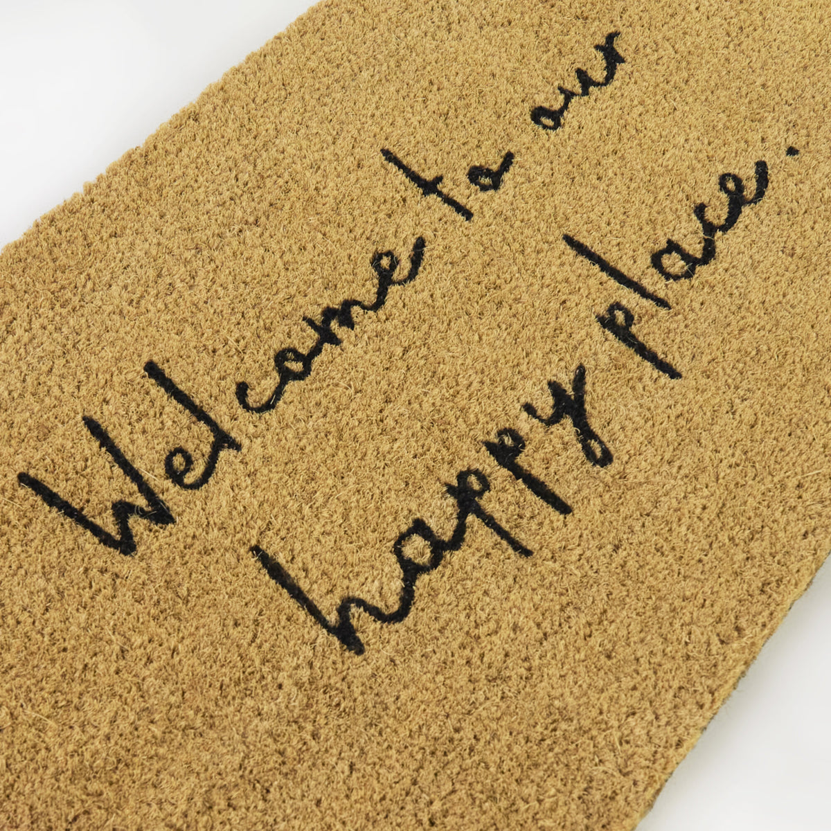 Welcome To Our Happy Place Doormat