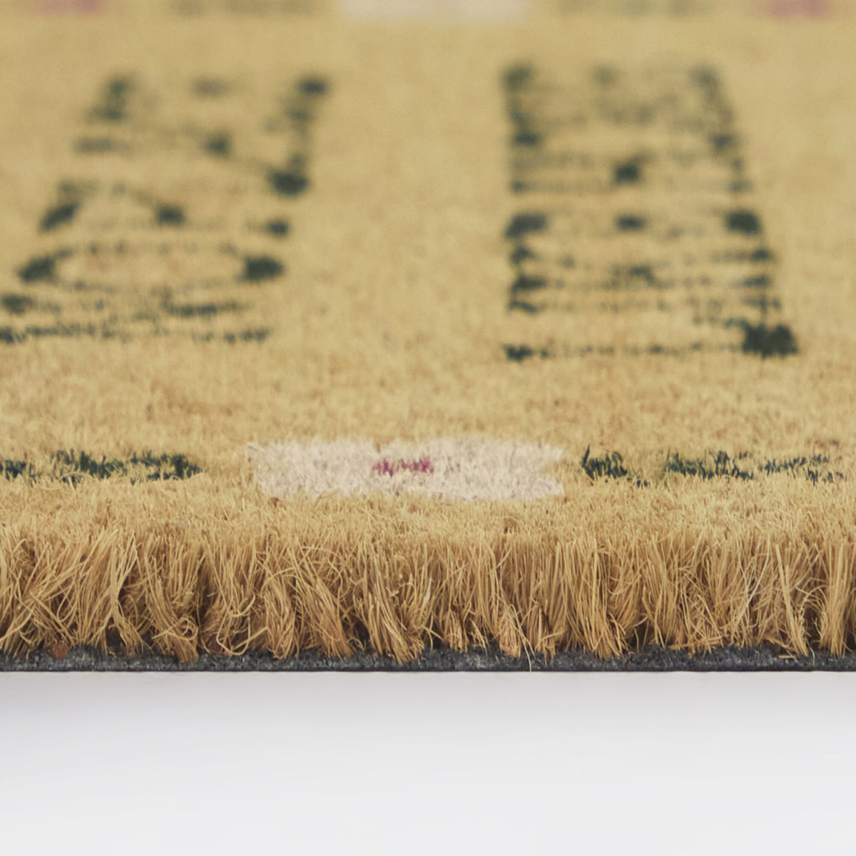Floral No Place Like Home Doormat