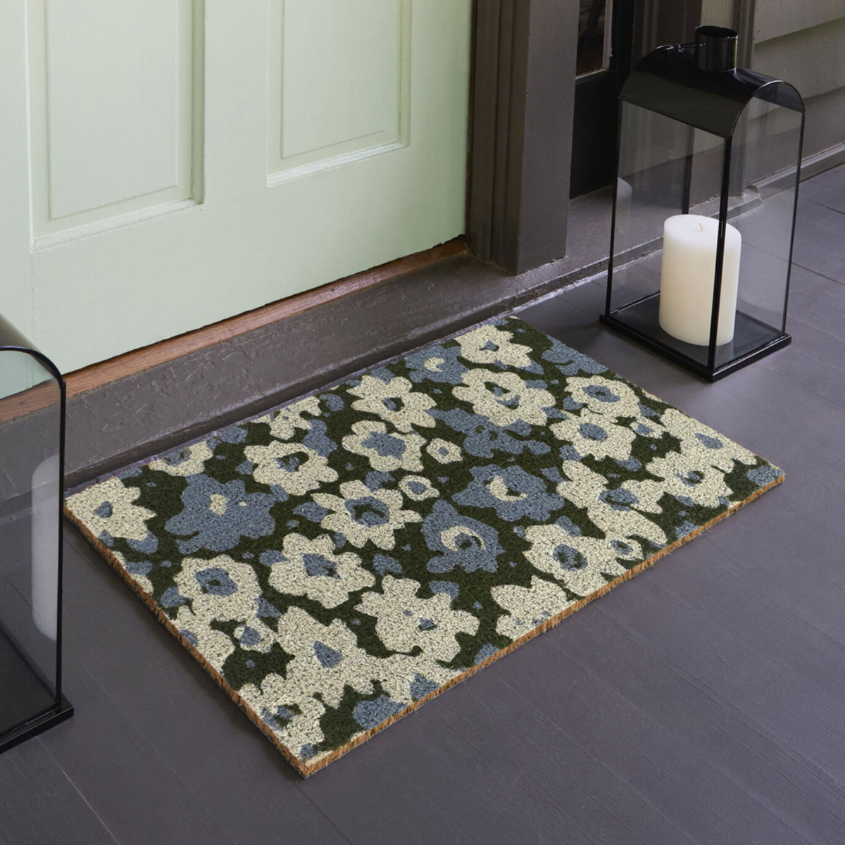 Floral  Doormat