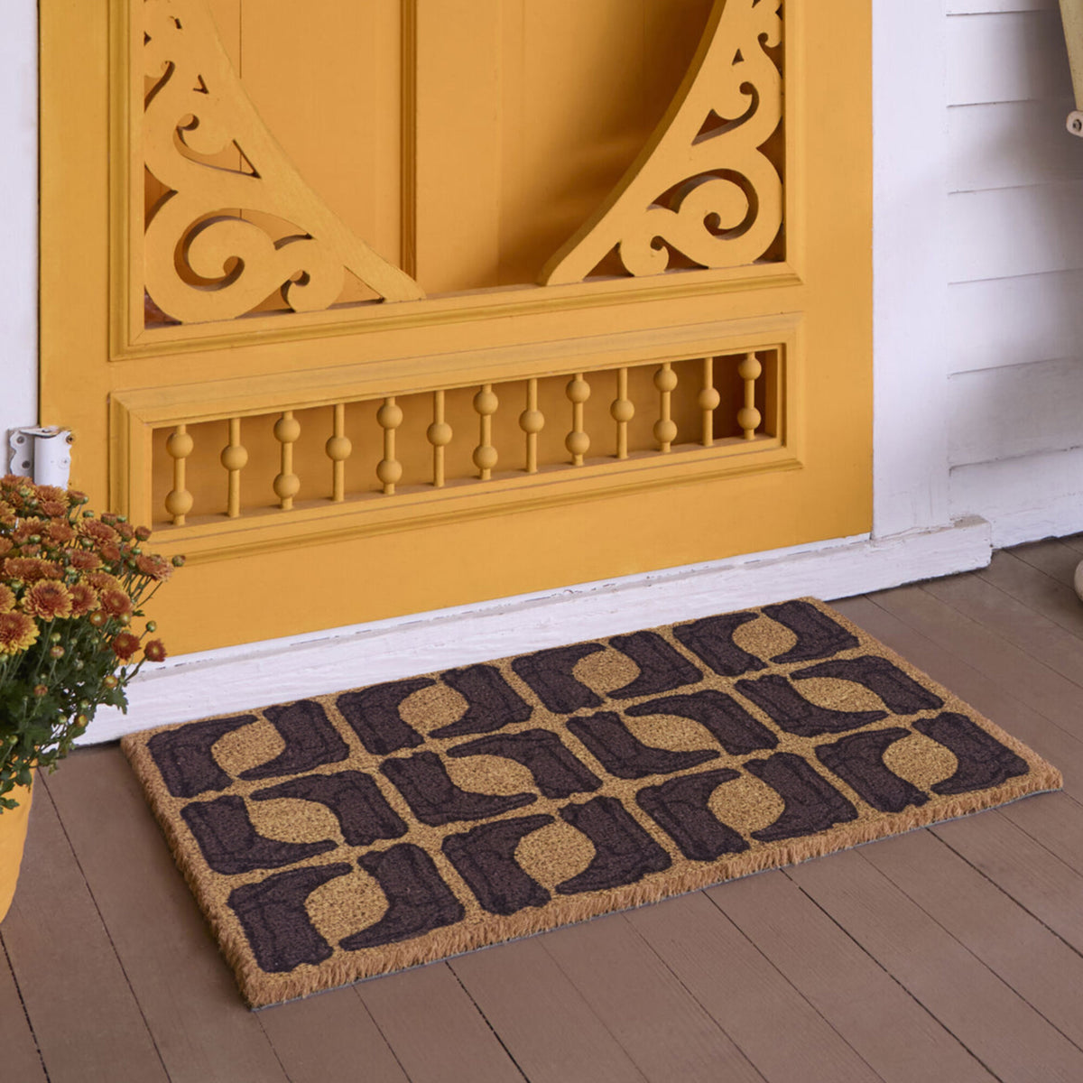 Cowboy Boots Doormat