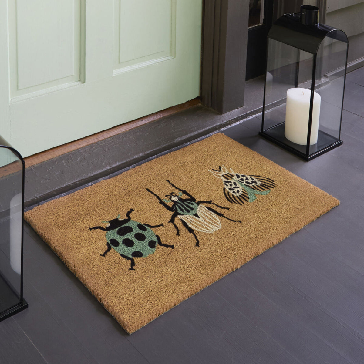 Beetle And Bugs Doormat