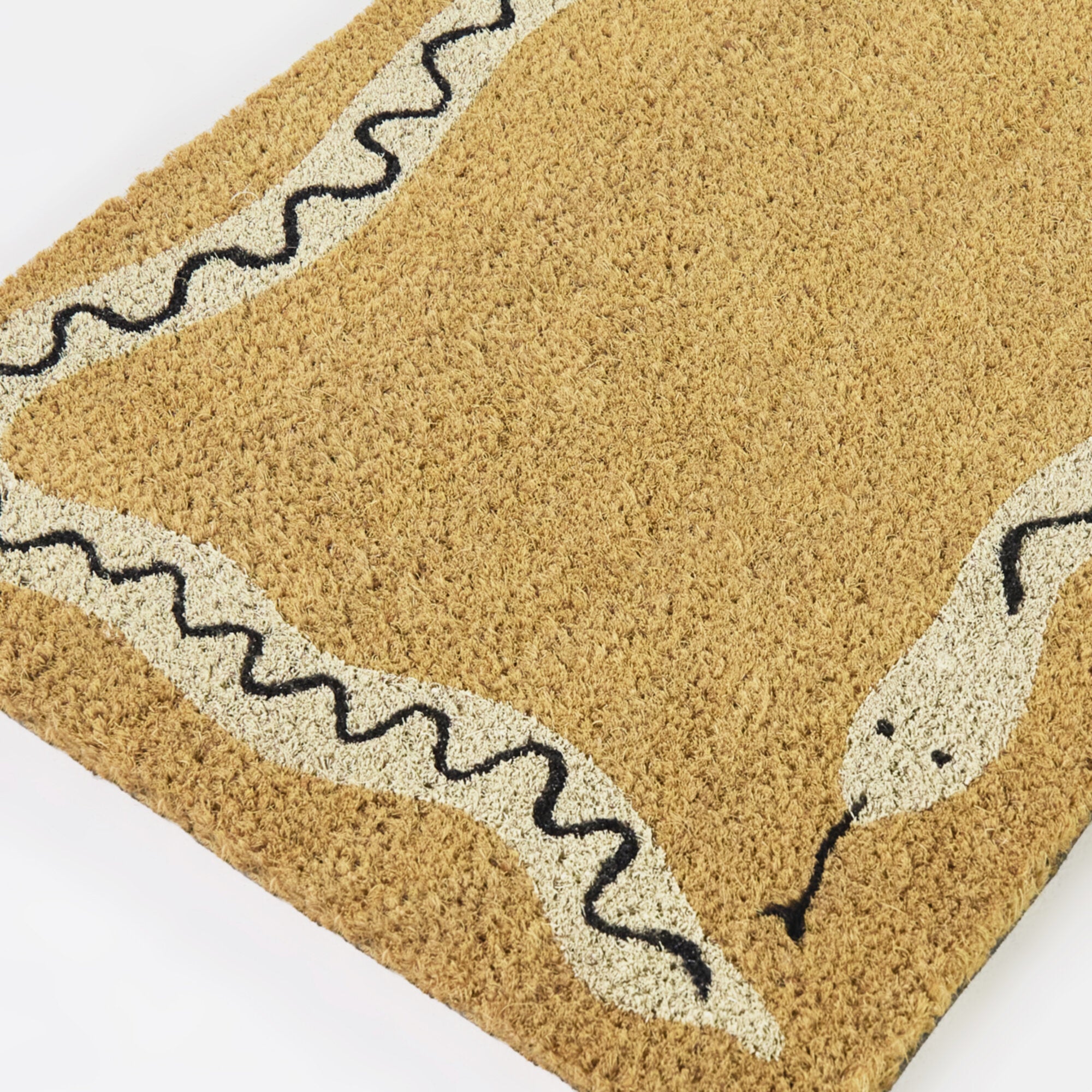 BURTON ドット柄 スリーピングマット Snake Border Doormat - Balta Rugs