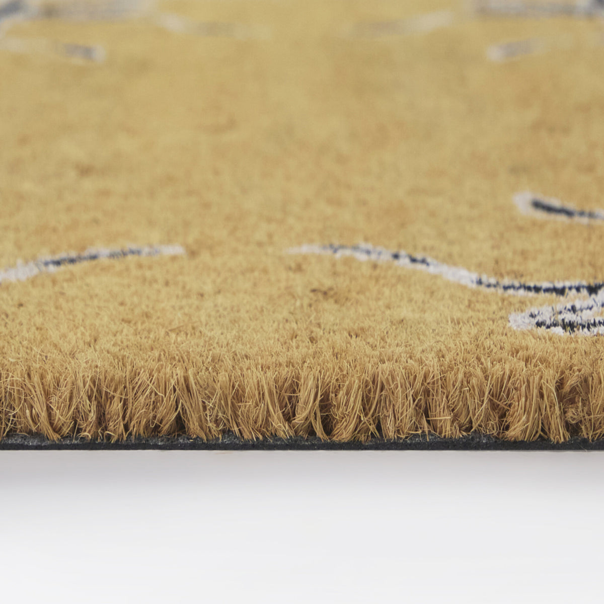 Black Ribbons Doormat
