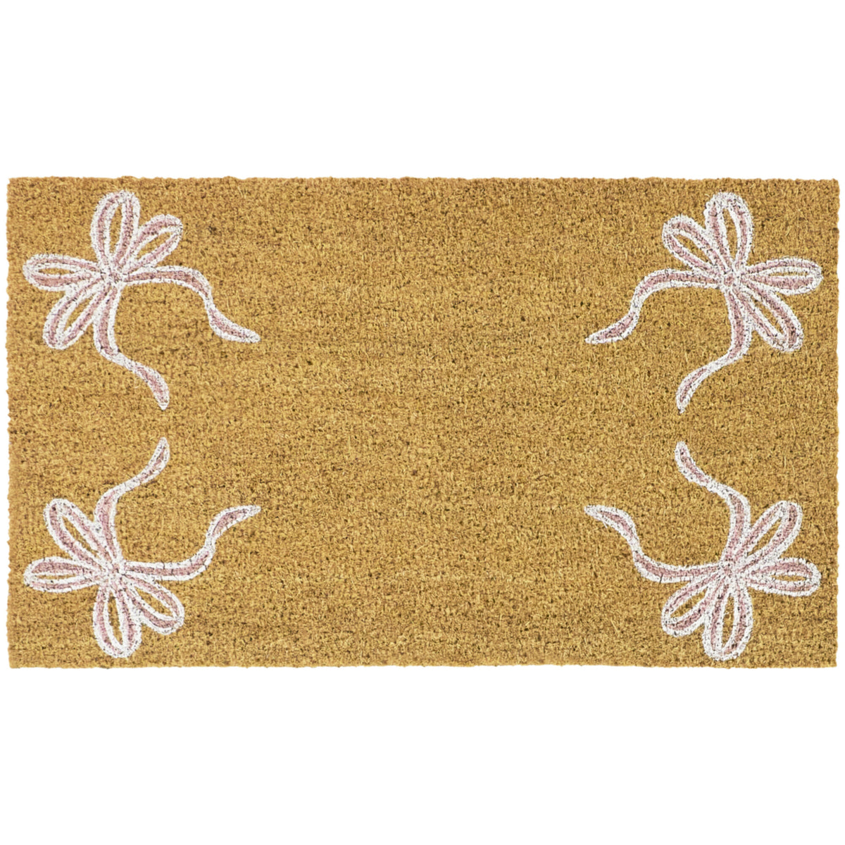 Pink Ribbons Doormat