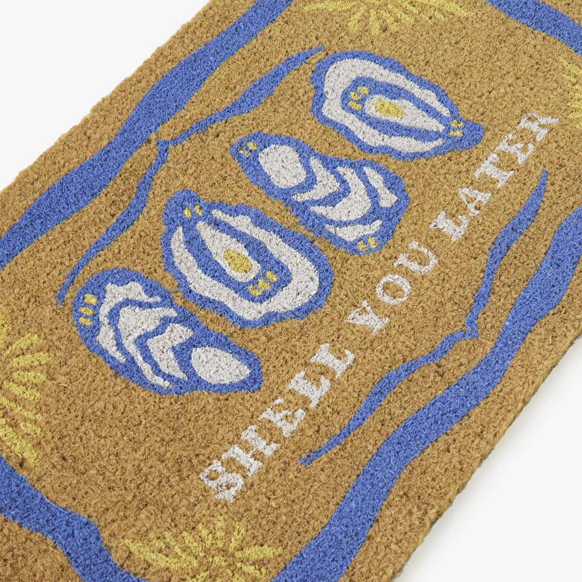 Oyster Shell You Later Doormat