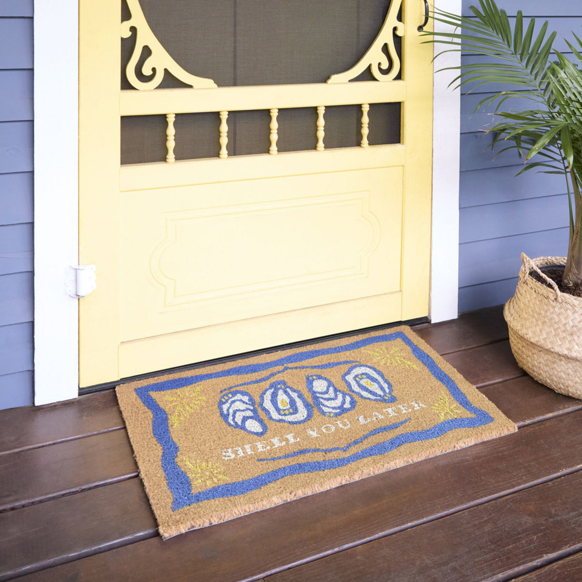 Oyster Shell You Later Doormat