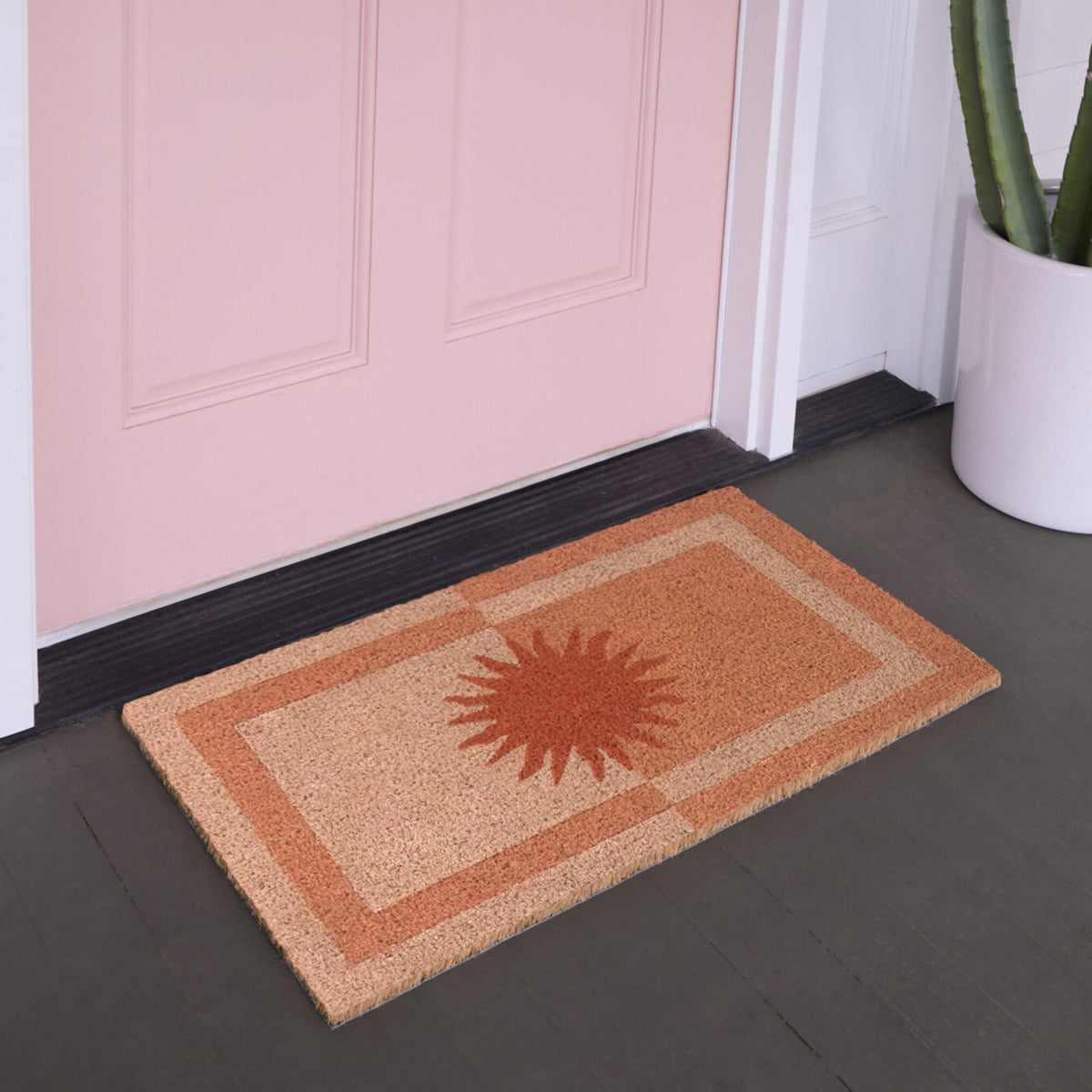 Colorblack Sun Doormat