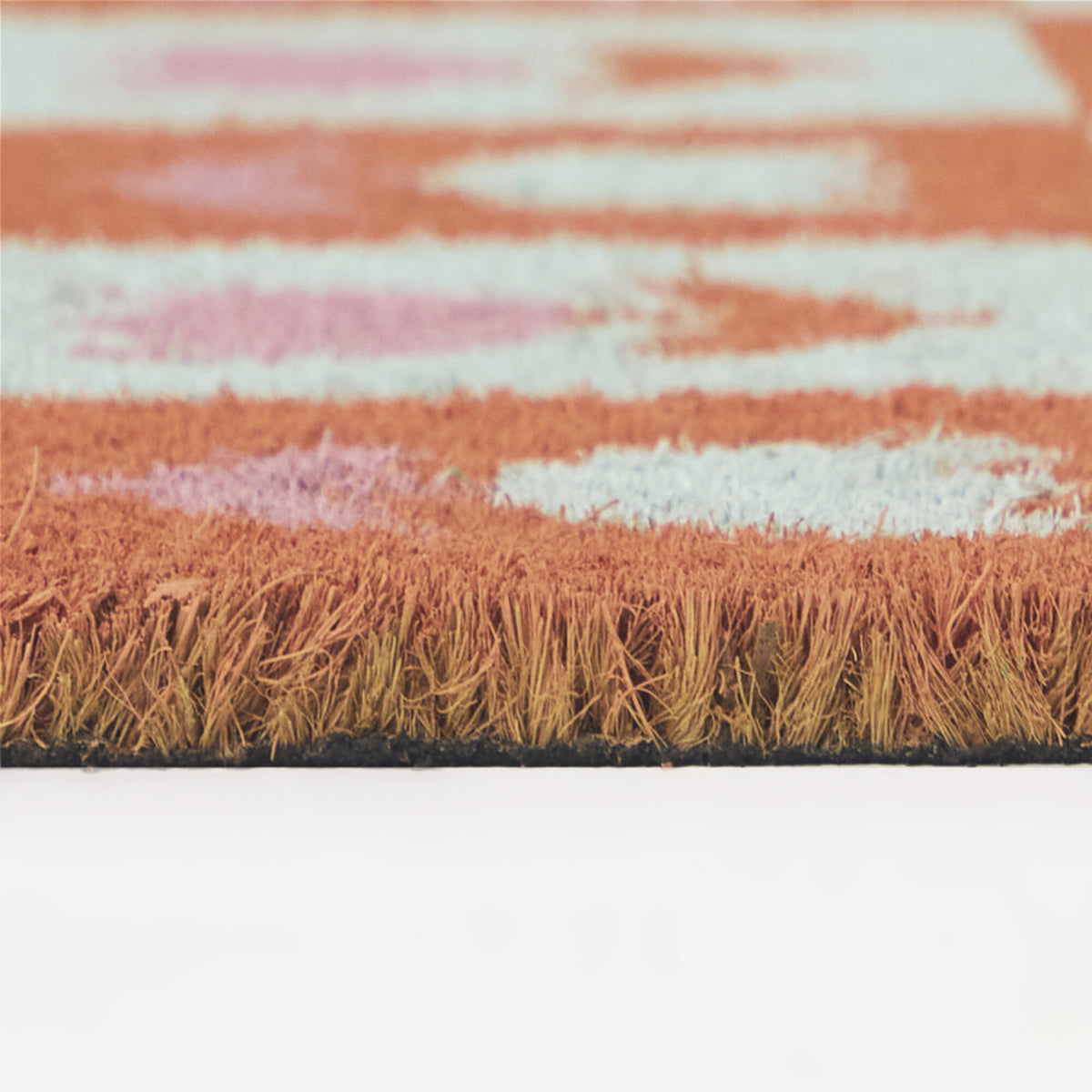 Check Flowers Doormat
