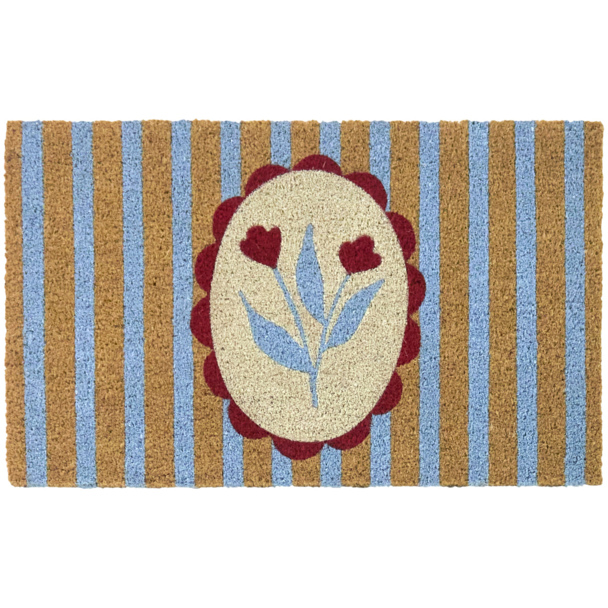 Feminine Flower Doormat