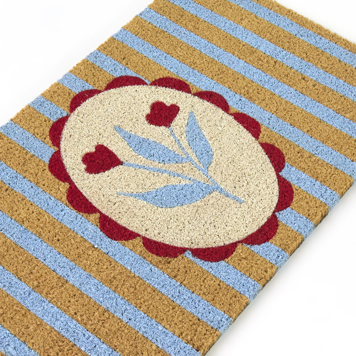 Feminine Flower Doormat