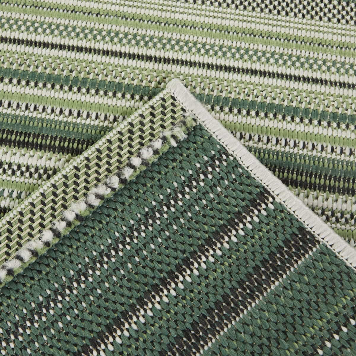 Huxley Striped Patio Area Rug