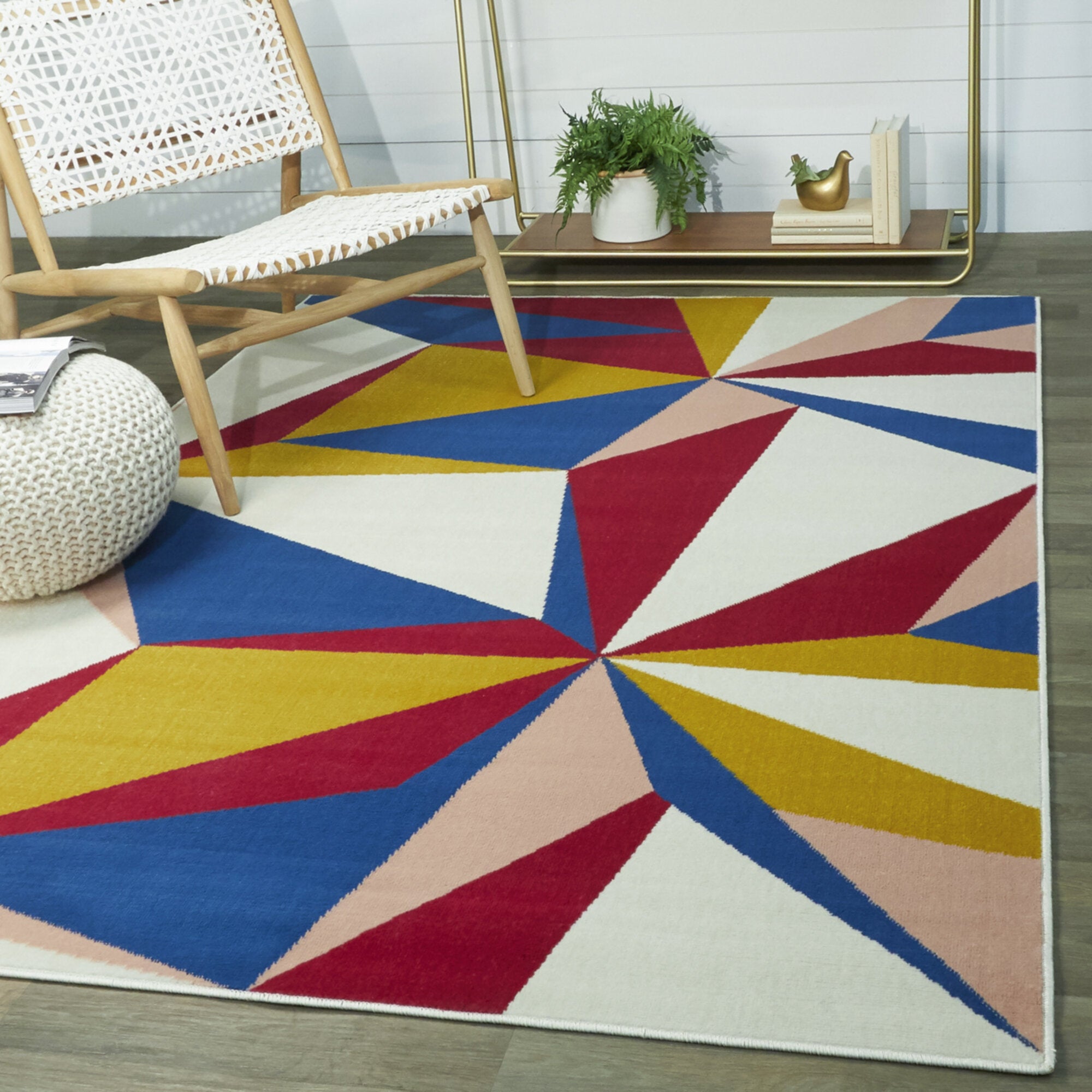 Santiago Abstract Geometric Area Rug - Balta Rugs