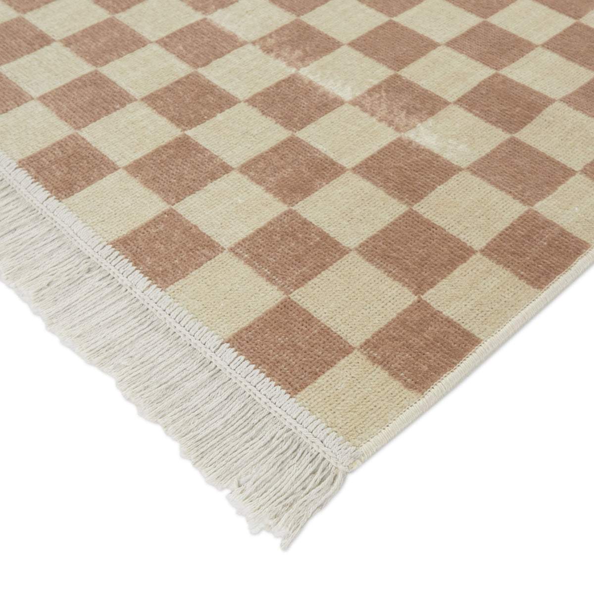 Adelaide Recycled Checkered Area Rug