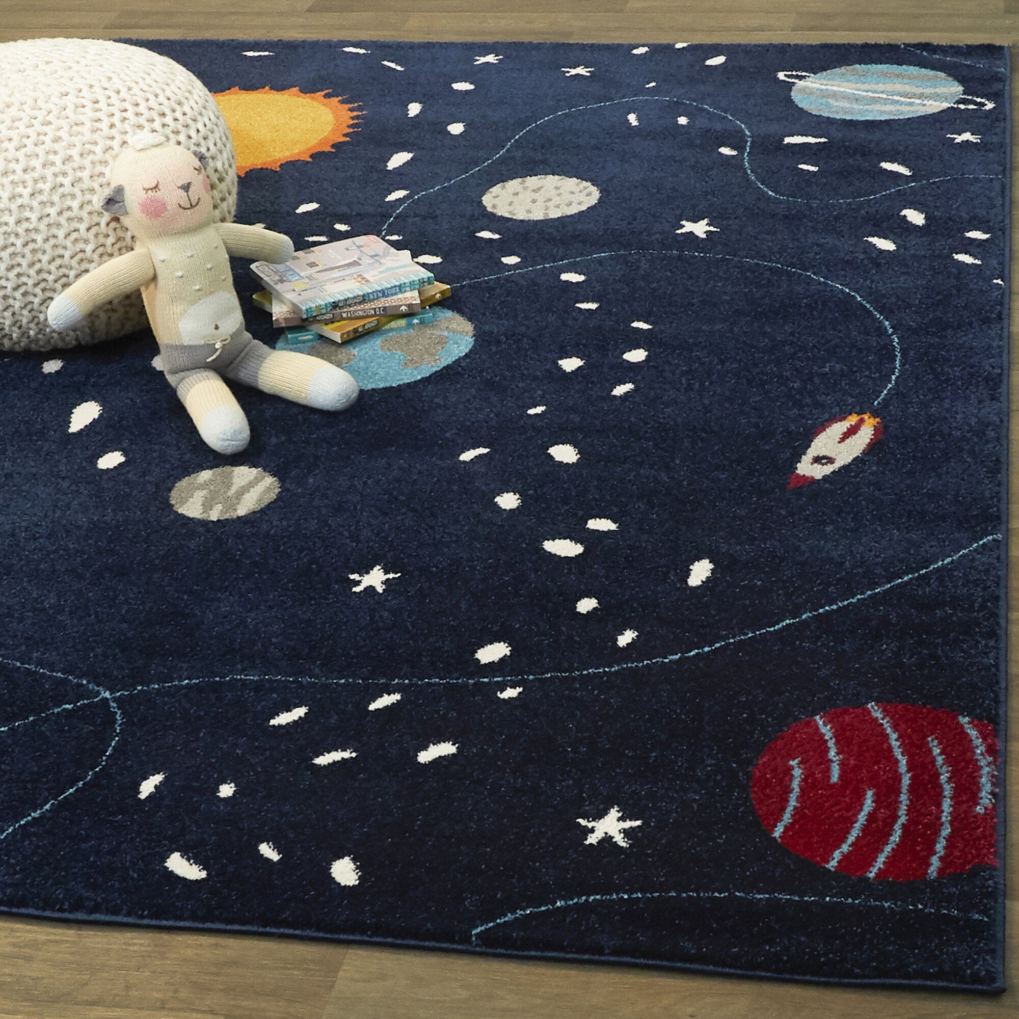 Space Explorer Kids Area Rug - Balta Rugs