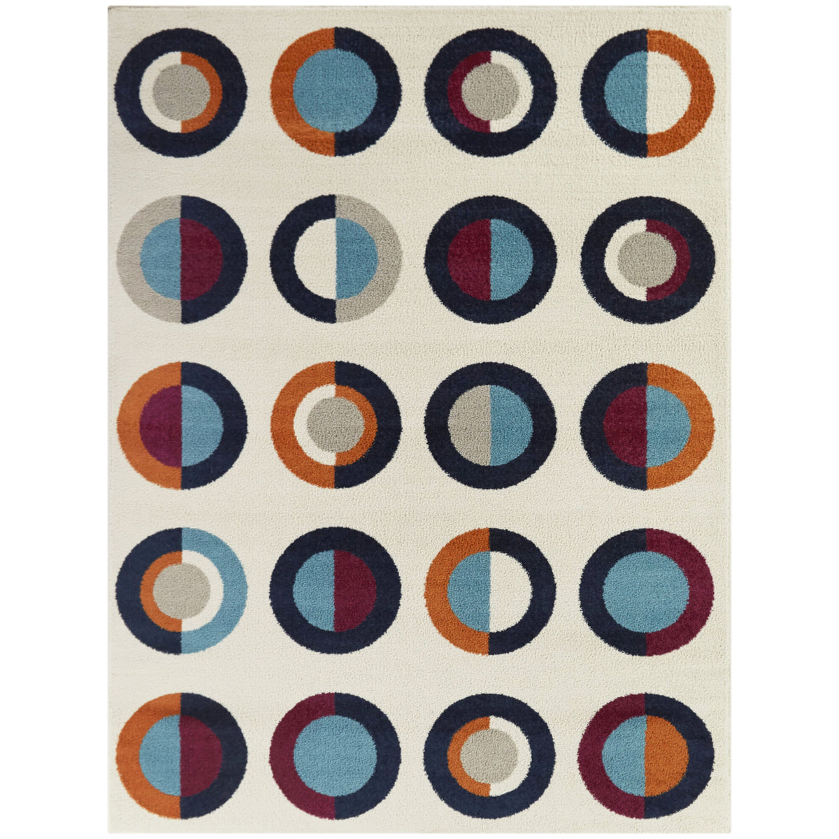 Curie Modern Geometric Area Rug