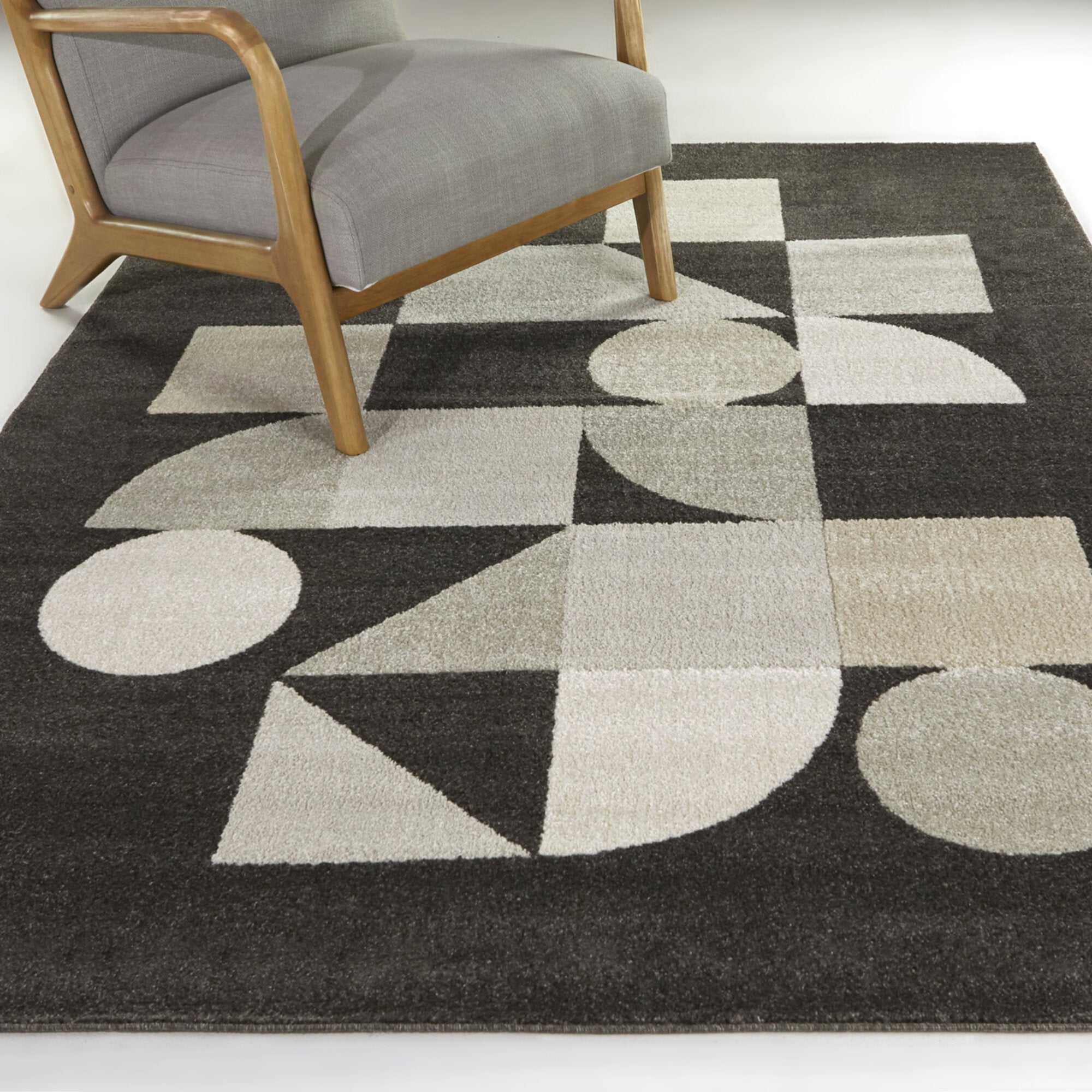 Aden Modern Geometric Area Rug - Balta Rugs