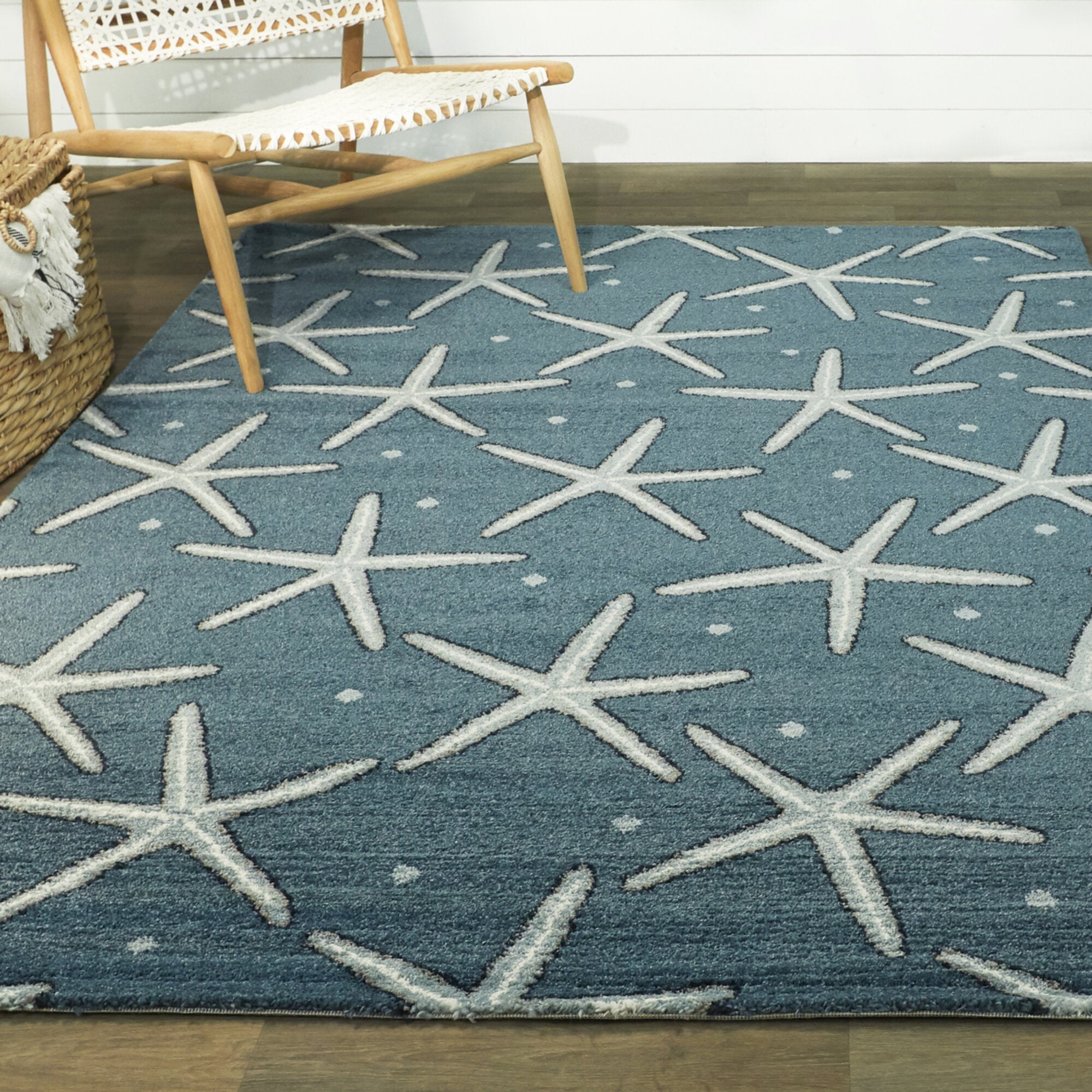 Massau Coastal Starfish Area Rug - Balta Rugs