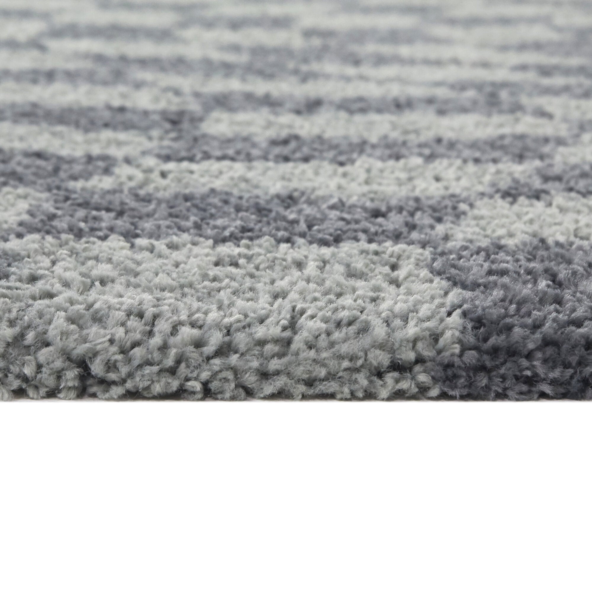 Luther Modern Checkered Shag Area Rug - Balta Rugs