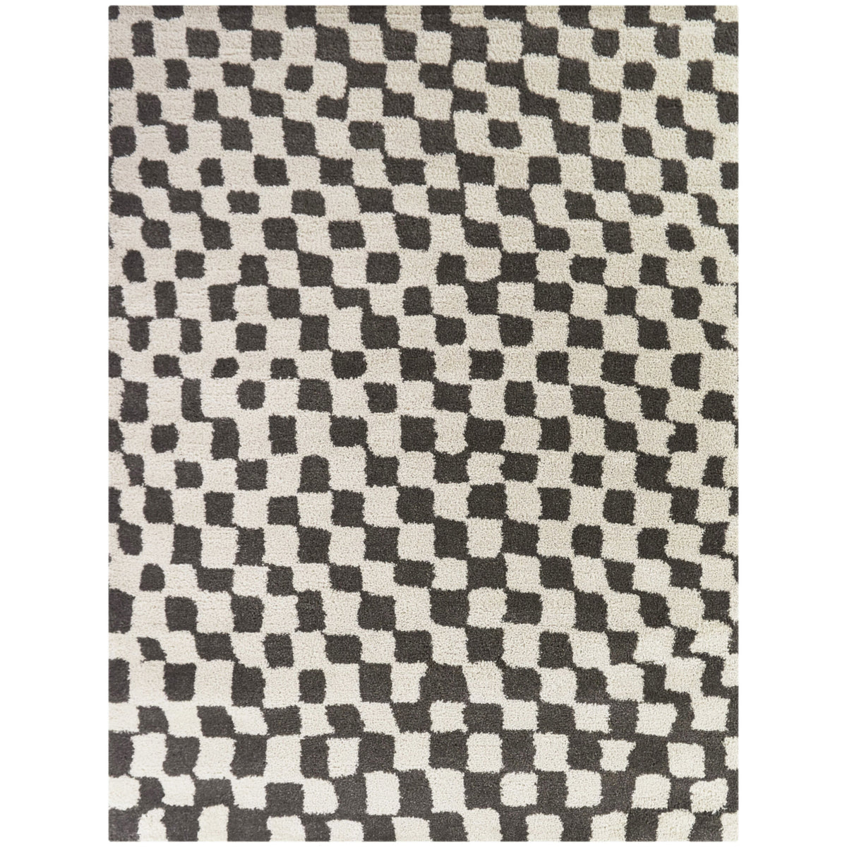 Dietrich Modern Checkered Area Rug