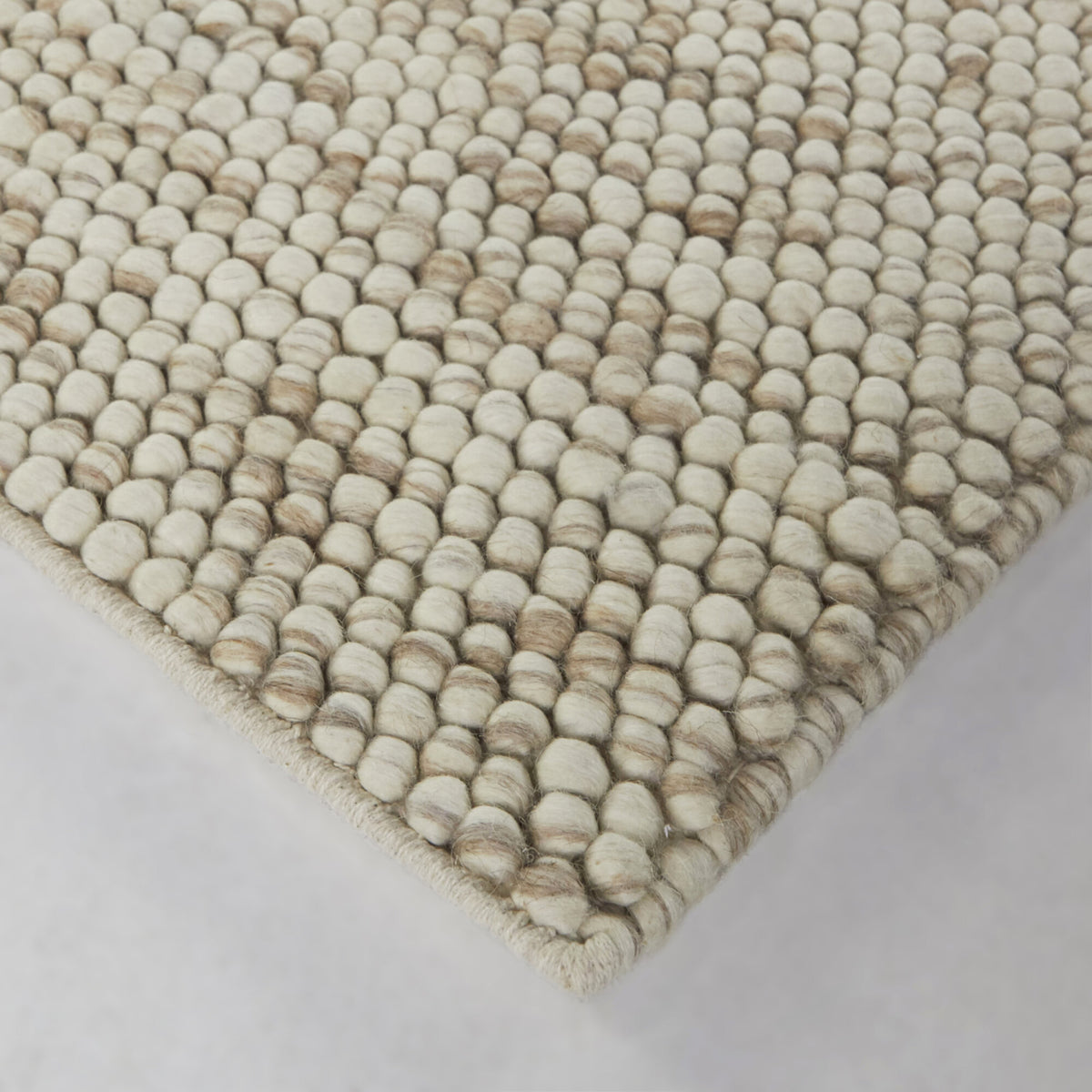 Dutton Soft Textured Wool Area Rug