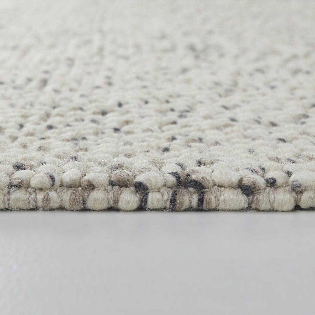 Dutton Soft Textured Wool Area Rug